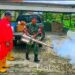 Waspada Demam Berdarah, Koramil 0811/03 Semanding Bersama Dinkes Lakukan Fogging di Makoramil