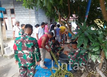 Inovasi Pos Salimuli Satgas Pamrahwan Yonarhanud 3/YBY Sulap Aren Jadi Komoditi Bernilai Tinggi