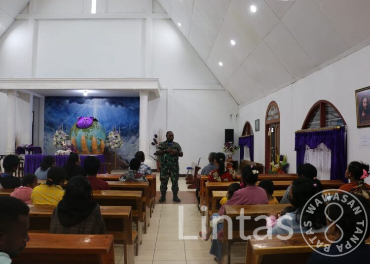 Wamena Semakin Kondusif, Kodim 1702/JWY Gelar Ibadah dan Doa Bersama