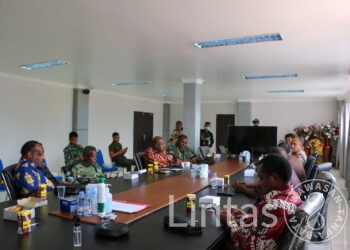Dandim 1702/JWY Bersama Forkopimda Aktif Selesaikan Permasalahan Kerusuhan Wamena