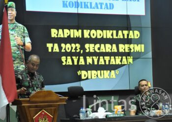 Dankodiklatad Pimpin Rapat Pimpinan Kodiklatad TA 2023