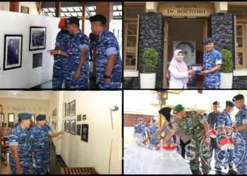 Pasis Seskoau Angkatan Ke-60 Kunjungi Situs Bersejarah di Kota Surabaya