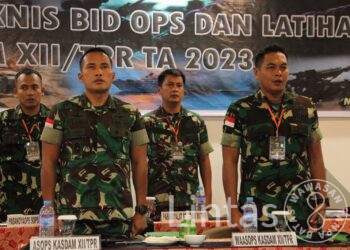 Asops Kasdam XII/Tpr Pimpin Rakernisops TA 2023