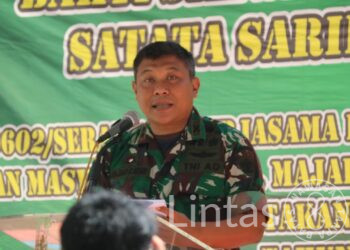 Dandim 0602/Serang Membuka Bhakti Siliwangi Manunggal Satata Sariksa (BSMSS) TNI AD Tahun 2023