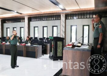 Kodiklatad Selenggarakan Sidang Wanjak Perwira Gol/VII Kapten dan Gol VIII/Letnan Kodiklatad TW I TA 2023