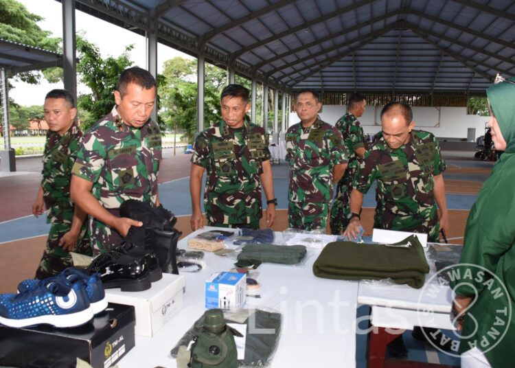 Siapkan Perlengkapan Terbaik, Wadan Kodiklatal Tinjau Gelar Kaporlap Siswa
