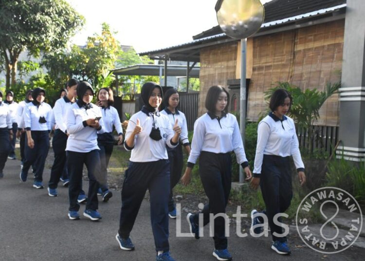 Lanal Yogyakarta Selenggarakan Olahraga Bersama Sambut Hari Kartini