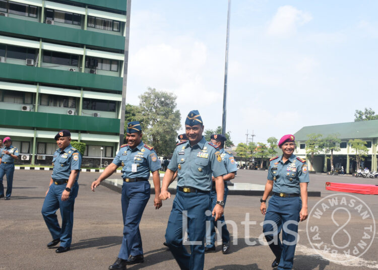 Wadan Lantamal V Hadiri Upacara Gelar Operasi Gaktib dan Yustisi Polisi Militer TA. 2023