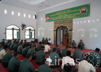 Momentum Peringatan Isra Mi’raj, Implementasikan Akhlakul Karimah Prajurit Wijayakusuma