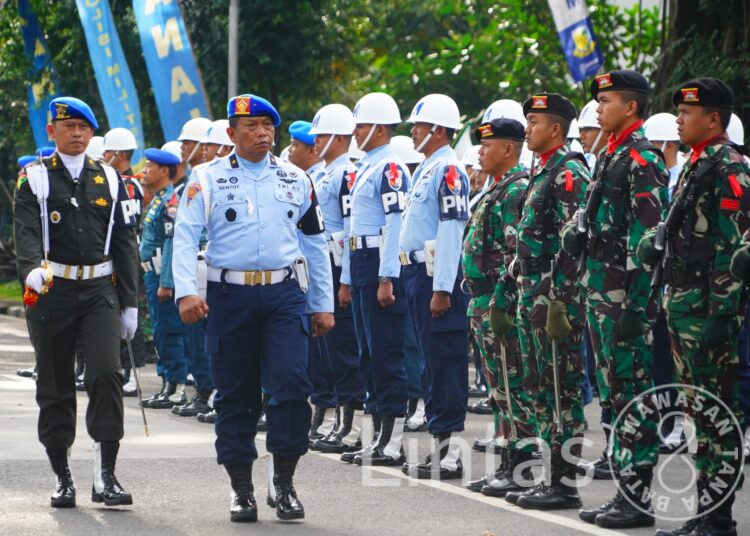 Kas Kogartap II/Bandung Pimpin Upacara Gelar Opsgaktib dan Yustisi Polisi Militer TNI TA. 2023