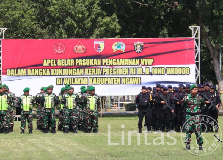1.500 Personel Disiapkan Jelang Kunker Presiden Joko Widodo di Ngawi
