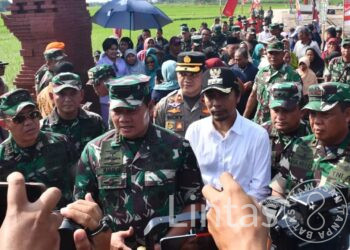 Panglima TNI Tinjau Hasil Karbak Skala Besar
