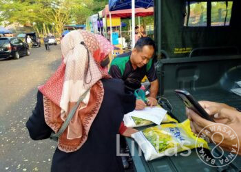 Kodim 0613/Ciamis Adakan Operasi Pasar, 10 Ton Beras Ludes di Serbu Warga