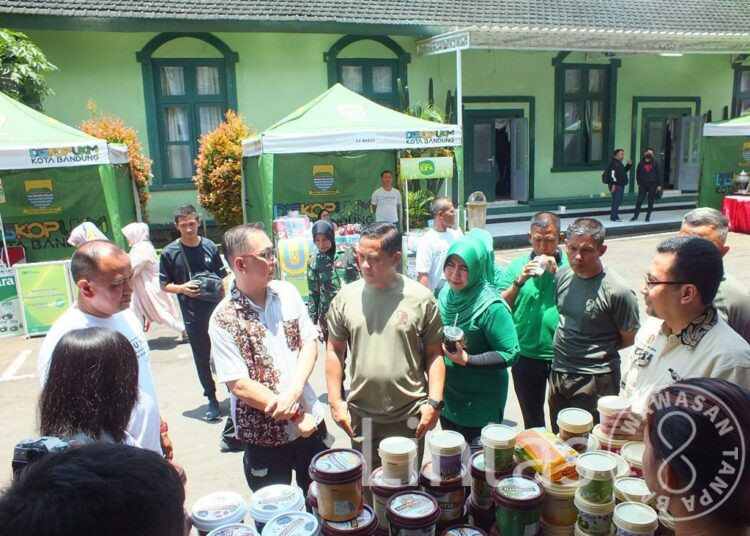 Dongkrak Ekonomi Masyarakat, Kodim 0618/Kota Bandung Gelar Pelatihan UMKM dan Bazar