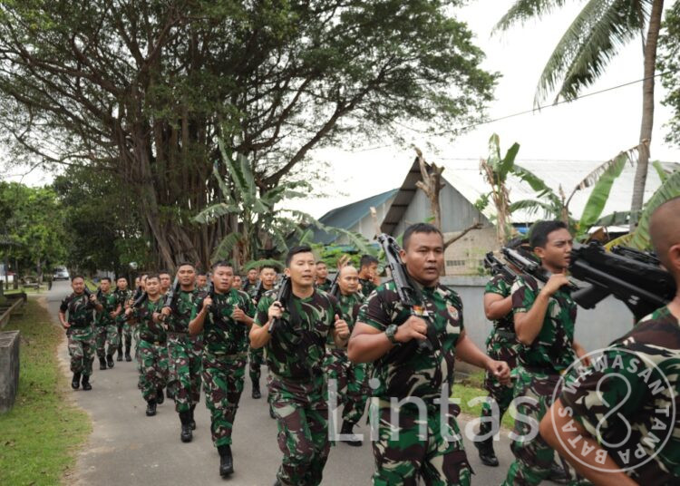 Olahraga Militer Untuk Menjaga Naluri Tempur Prajurit Latamal IV