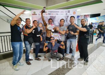 Hebat, Kopral Tato Prajurit Yonif Raider 300 Meraih Juara 3 Pada Event “Cimahi Mall Body Contest Open 2023”