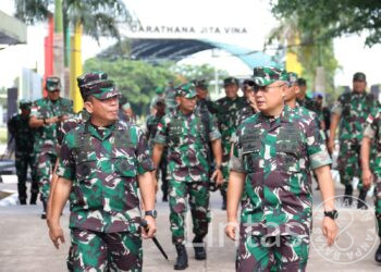 Pangkogabwilhan I Kunjungi Kodam XII/Tpr