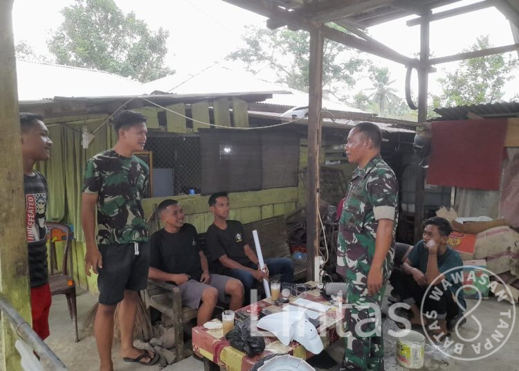 Babinsa Koramil 19/Idm, Gencar Sosialisasikan Rekruitmen TNI-AD.