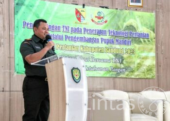 Kodim 0624/Kab Bandung Gelar Pendampingan Pada Penerapan Teknologi Pertanian