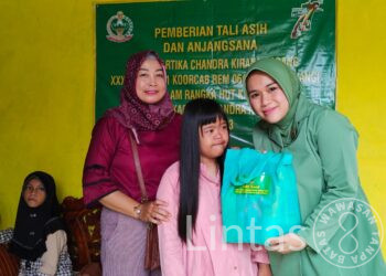 Cinta Kasih Terhadap Sesama, Persit KCK Cabang XXXIII Kodim 0601/Pandeglang Lakukan Anjangsana