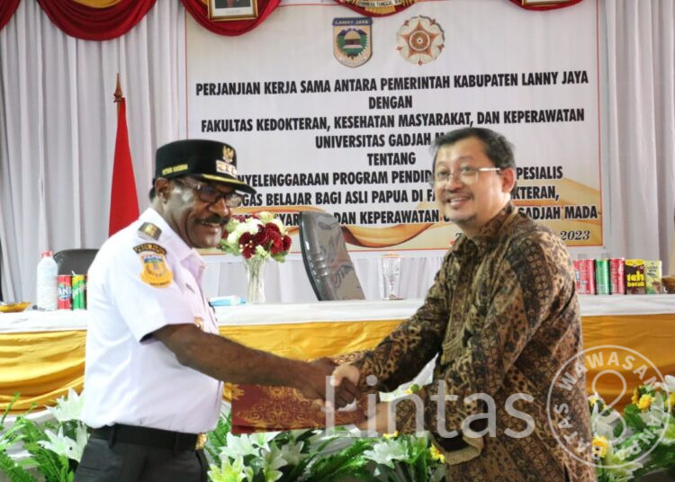Peduli Pendidikan Papua Pegunungan, Dandim 1702/JWY & Pemda Kab. Lanny Jaya Dorong Universitas Gajah Mada