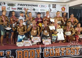 Kopral Tato, Prajurit Yonif Raider 300 Raih Juara Di Event “Cimall Body Contest Open 2023”