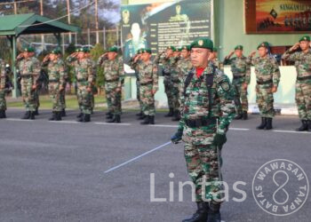 Tumbuhkan Semangat Prajurit, Kodim 0104/Atim Gelar Upacara 17-an