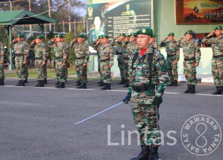 Tumbuhkan Semangat Prajurit, Kodim 0104/Atim Gelar Upacara 17-an