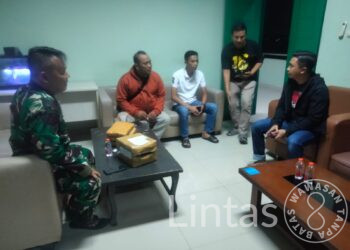 Babinsa Kodim 0621/Kab. Bogor Gagalkan Pengiriman Paket Ganja