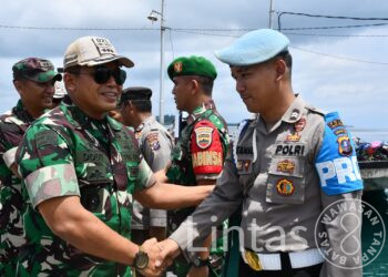 Danrem 023/KS Kunjungi Koramil 13/PP Pulau Tello Kodim 0123/Nias