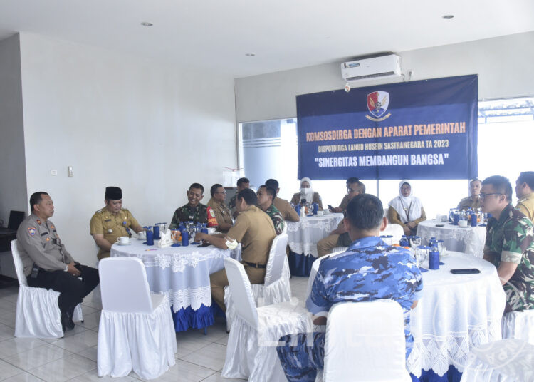 Dispotdirga Lanud Husein S. Gelar Komunikasi Sosial Dirgantara Tingkat Forkopimcam