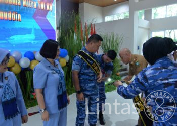 Tekan Angka Stunting, Lanud Sultan Hasanuddin Gelar Pengukuhan Bapak dan Ibu Peduli Stunting