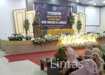 Kapten Arh Syafari Hadiri Yusidium Angkatan VIII SMK N 6 Langsa