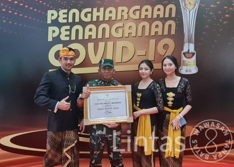 Kodam I/BB Terima Piagam Penghargaan PPKM Award 2023 dari Pemerintah RI