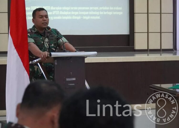 Korem 081/DSJ Gelar Sisrendal Binter Guna Perkuat Pertahanan Wilayah Aspek Darat