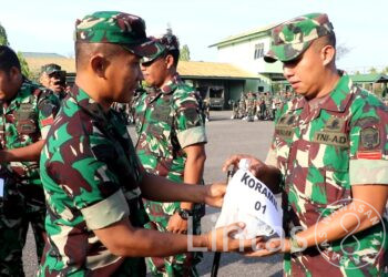 Sambut Bulan Ramadhan, Dandim 0104/Atim Serahkan Daging Meugang