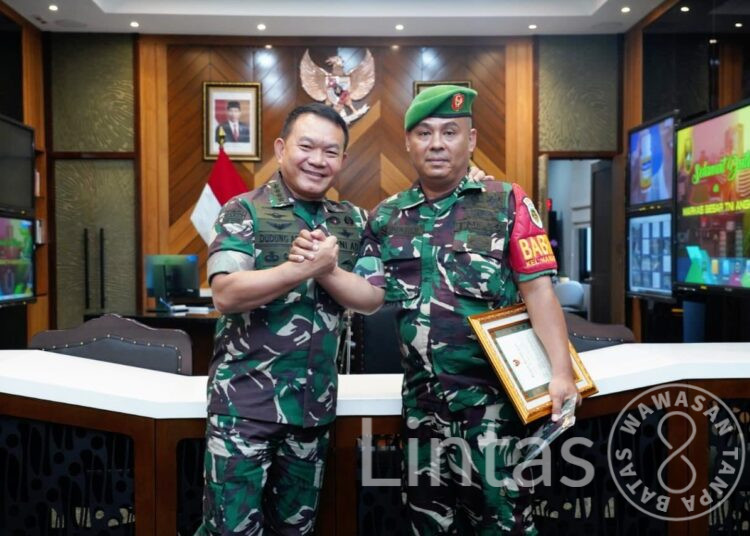 Kasad Apresiasi Aksi Heroik Serka Sunardi Gagalkan Peredaran Narkoba