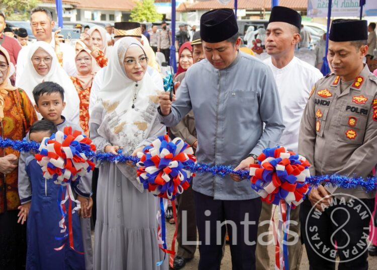 Dandim Rimba Anwar Hadiri Pembukaan Pasar Ramadhan 1444 H Kabupaten Muara Enim