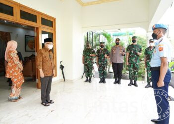 Danrem 064/MY Ucapkan Terima kasih Kepada Satgas Pam VVIP Kunker Wakil Presiden RI Aman Dan Lancar