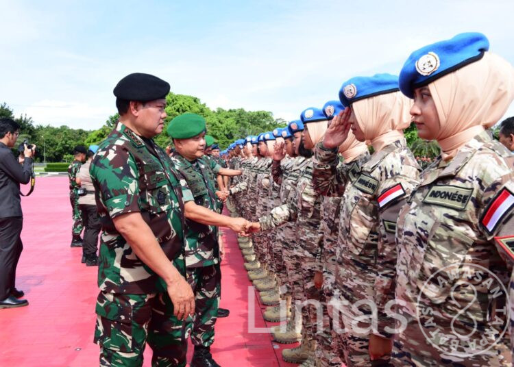 Kasad Hadiri Pemberangkatan Satgas BGC Konga XXXIX-E dan Kizi Konga XX-T Monusco