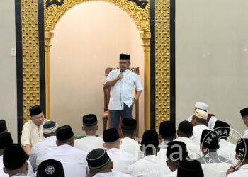 Awal Ramadhan, Pangdam I/BB Safari Tarawih di Masjid Yonkav 6/NK