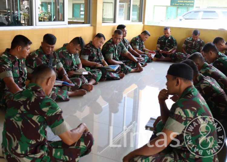 Tingkatkan Ketaqwaan Kepada Allah, Personil Kodim 0309/Solok Rutin Tadarus Al Quran