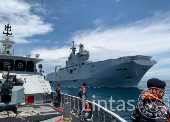 Tingkatkan Kerjasama Dua Negara, TNI AL Latihan Dengan Angkatan Laut Prancis