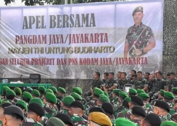 Pimpin Apel Bersama Prajurit Dan PNS Jajaran Kodam Jaya, Pangdam Jaya Ucapkan Terima-kasih