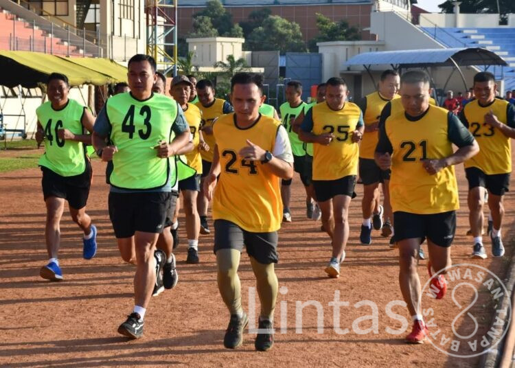 Pamen Jajaran Korem 081/DSJ Tampil Habis-Habisan Pada Garjas Periodik Semester I TA 2023