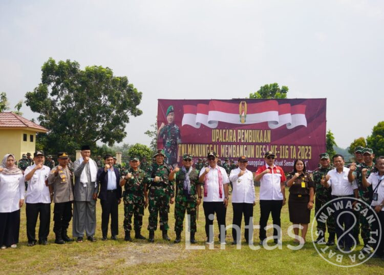 Danrem 064/MY Hadiri Pembukaan TMMD Ke-116 Kodim 0623/Cilegon