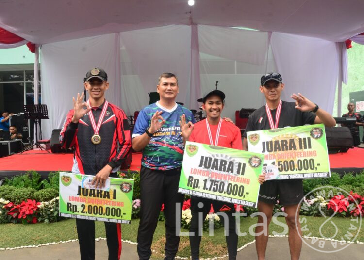 HUT Ke-77, Kodam III/Siliwangi Jadikan Orienteering Ajang Prestasi
