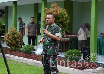 Dandim 0613/Ciamis Gelar Halal Bihalal Pasca Libur Lebaran Bersama Prajurit Dan PNS DiMarkas Kodim