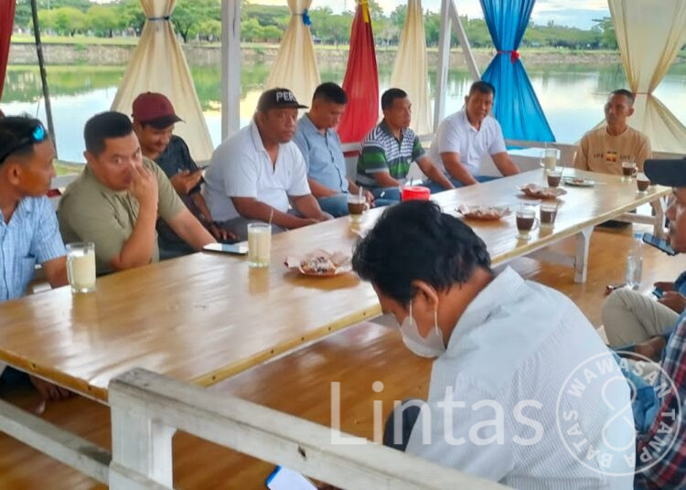 Pererat Tali Silaturahmi,Dandim 1416/Muna Gelar Tatap Muka Dan Ngopi Bareng Bersama Perwira Staf Dim Dan Insan Pers