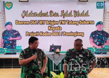 Kunjungi Kodim 0601/Pdg, Danrem 064/MY Kita Jangan Mau Di Adu Domba
